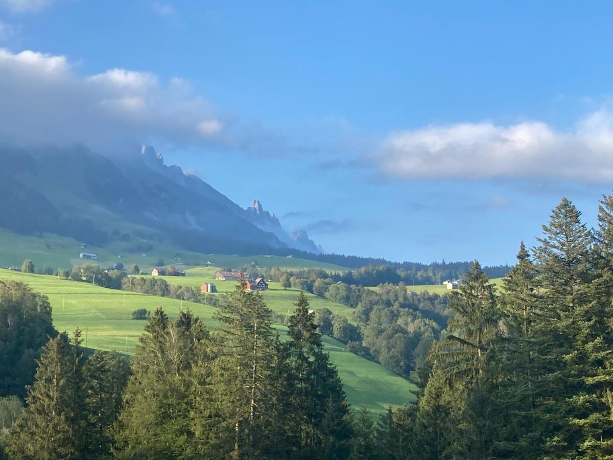 Ferienwohnung Haus Am Bach In Toggenburg Wildhaus Buitenkant foto
